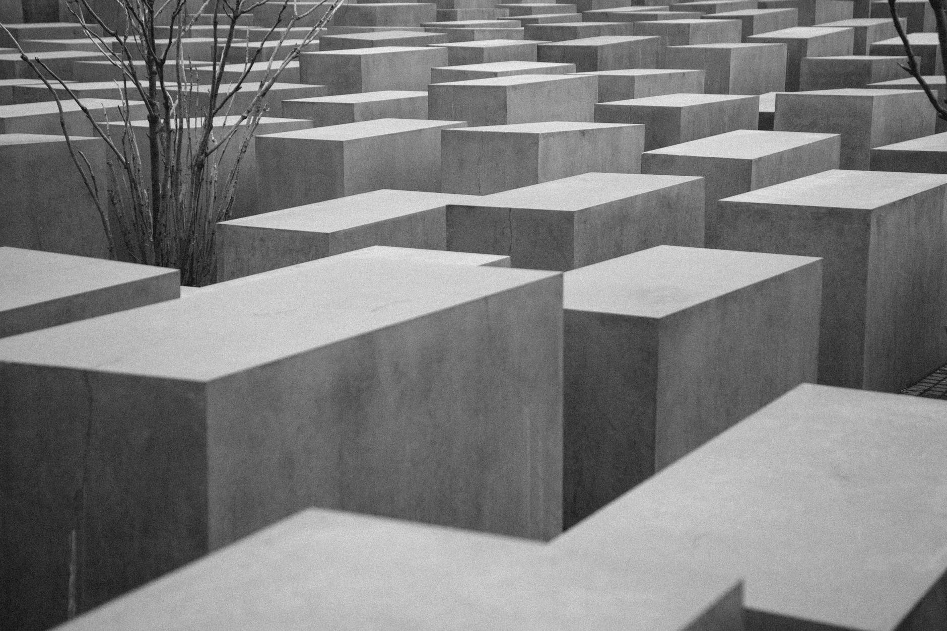 black and white art berlin germany